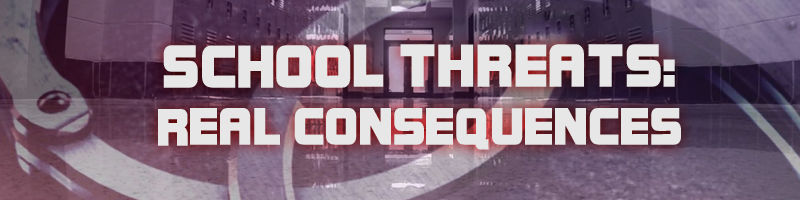 School threats banner